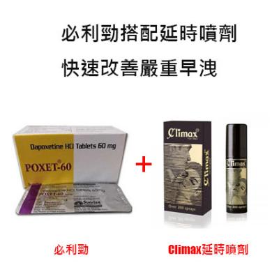 嚴重早洩怎麼辦？必利勁+延時噴劑雙效合併改善持久力！